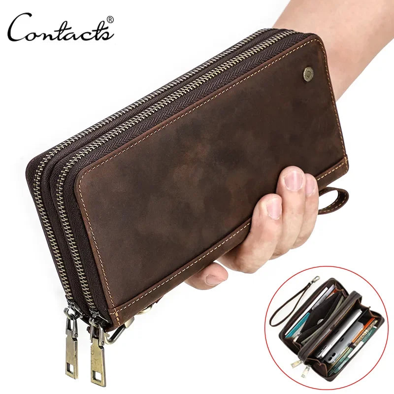 Contact'S Genuine Leather Men's Wallet