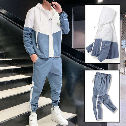 2025 Men Tracksuit Casual Joggers