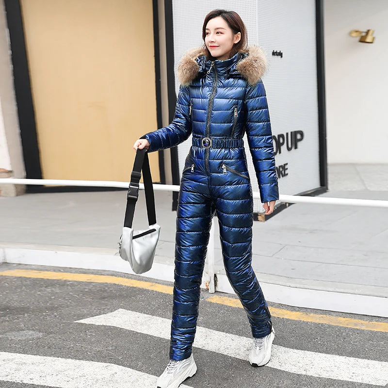 One Piece Ski Suit Women