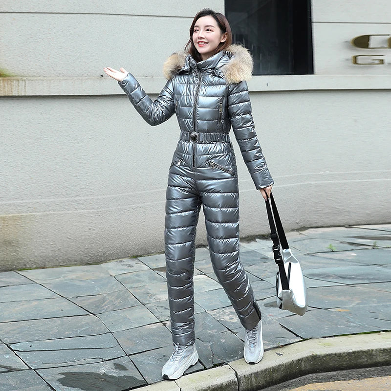 One Piece Ski Suit Women