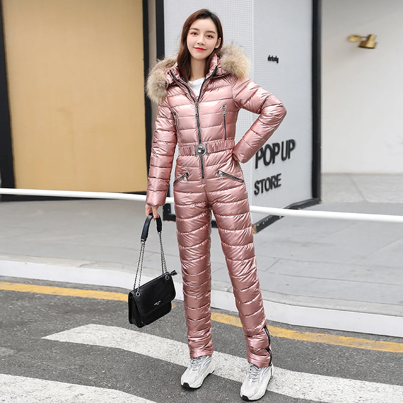 One Piece Ski Suit Women