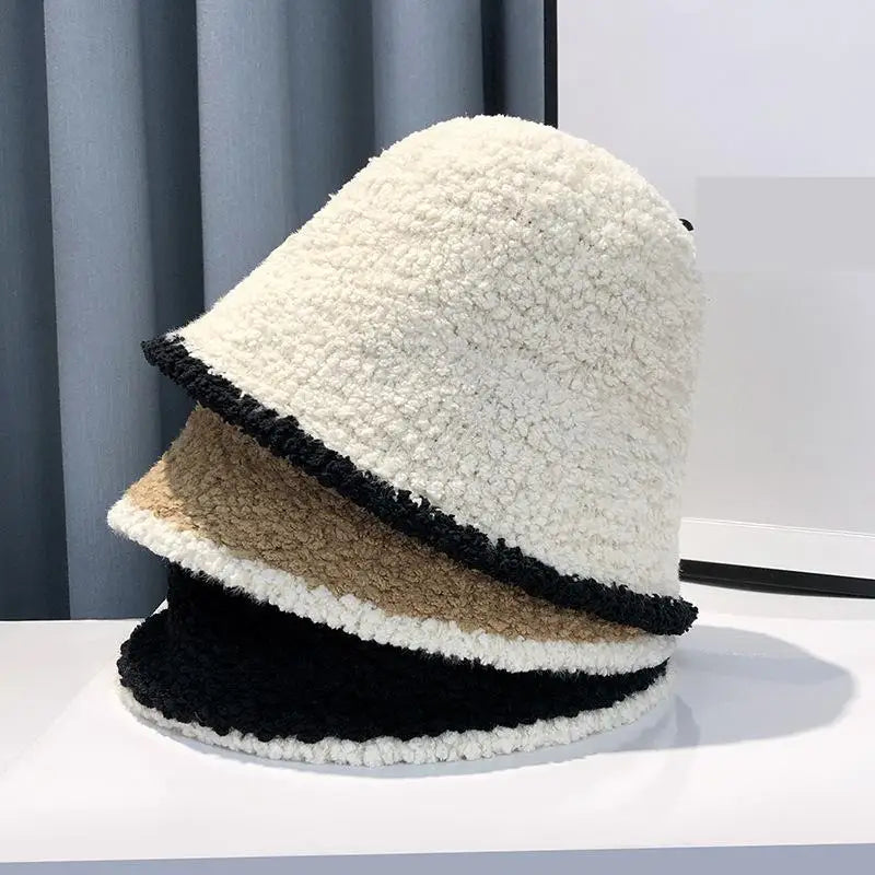 COKK Bucket Hat Women Winter