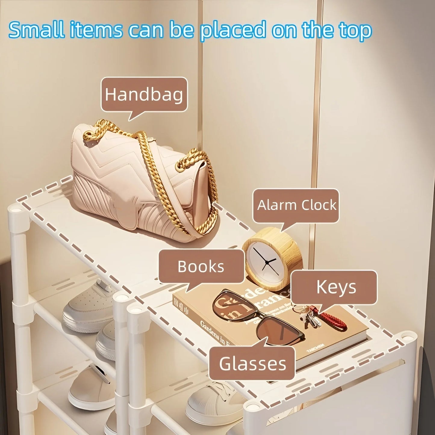 1pc 6/8 Layers Shoe Organizer,