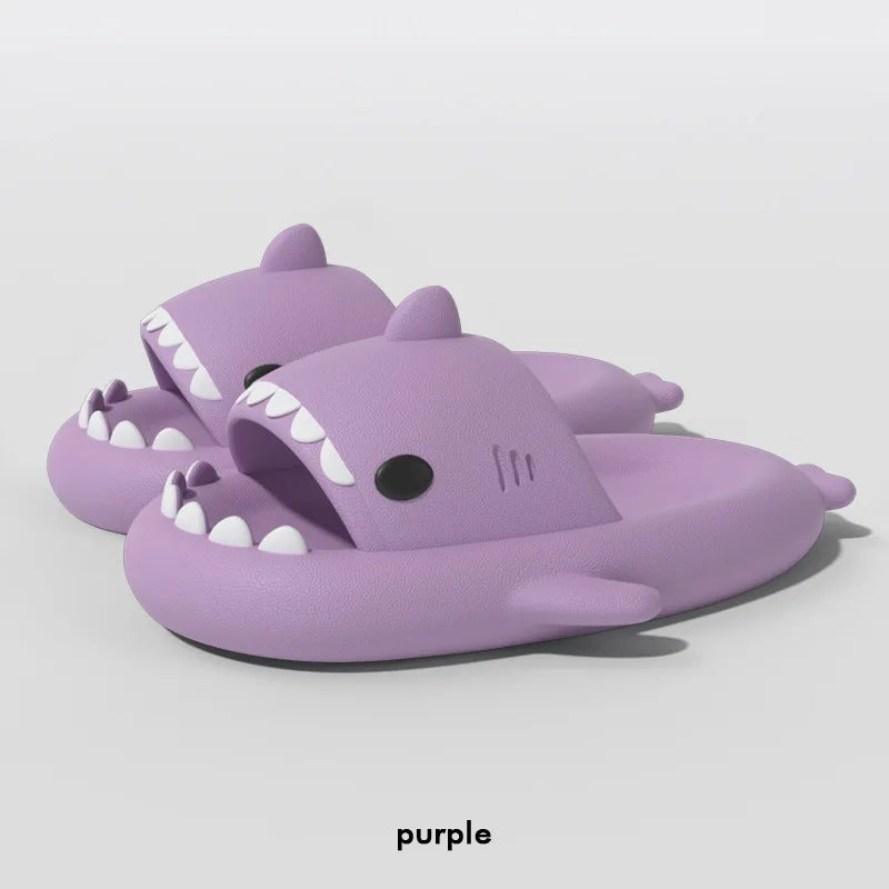 New Style Shark Slippers Women