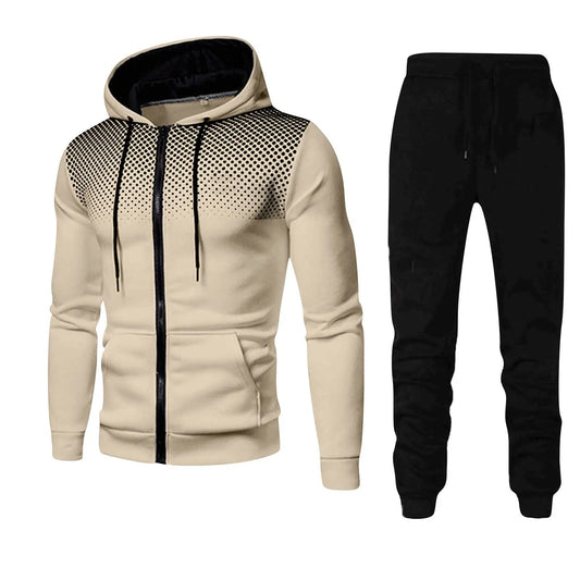 Fashion Print Tracksuit for Men