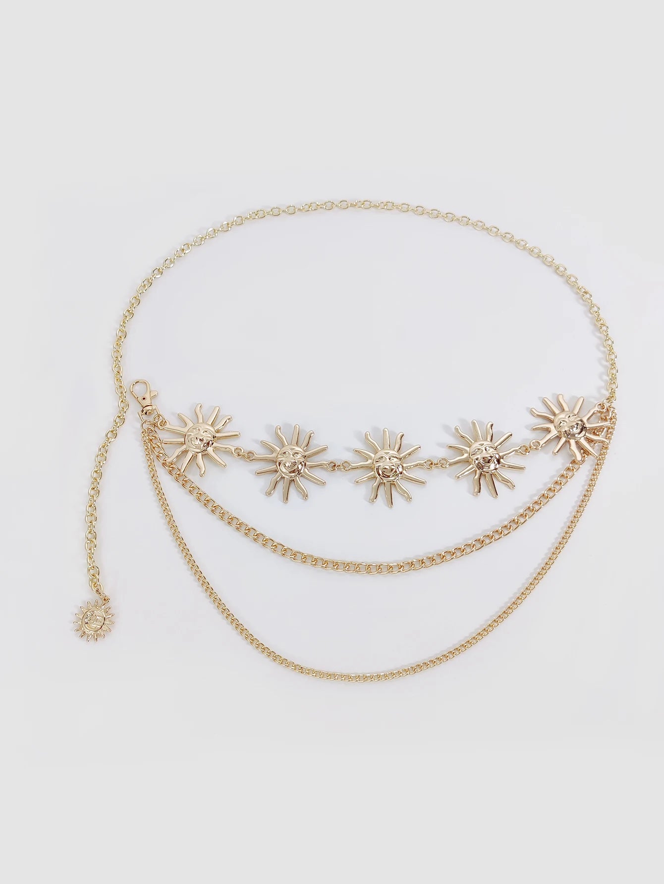 Tassel Waist Gold Chain