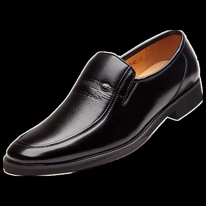 Leather Men Formal Shoes Luxury