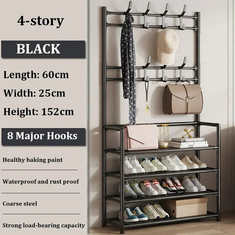 Clothes Hat Hangers Shoe Rack