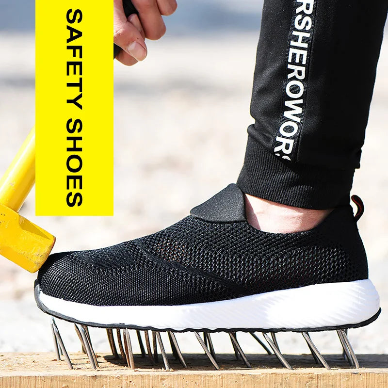 Summer Mesh Lightweight Work Sneakers