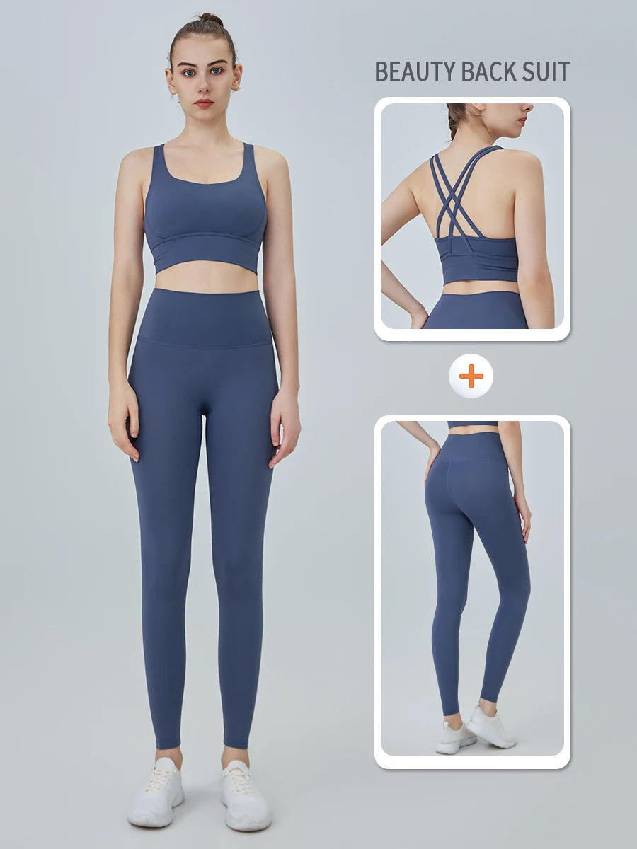 2 Piece Yoga Clothes Women's