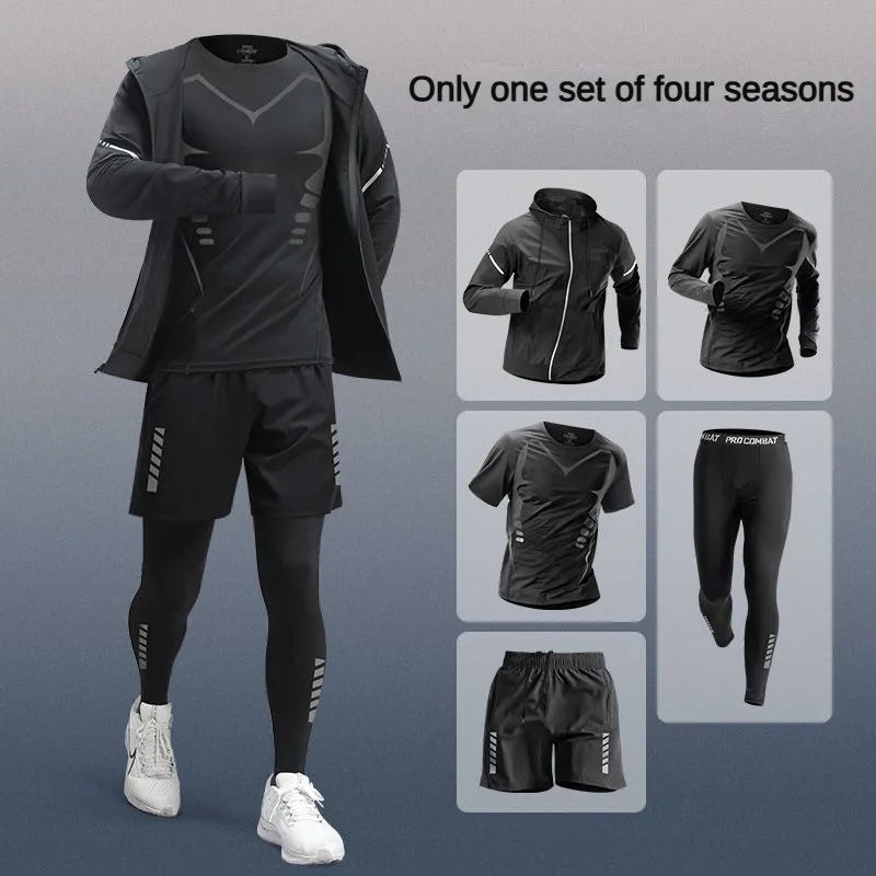 3-7Pcs Men's Ice Fiber Quick-Dry