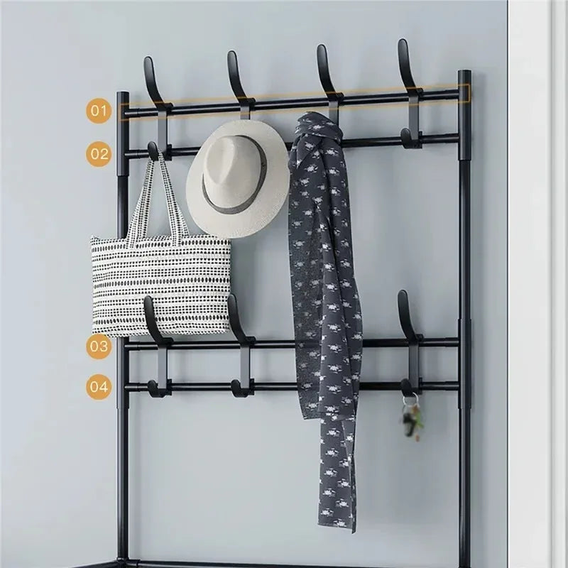 Clothes Hat Hangers Shoe Rack