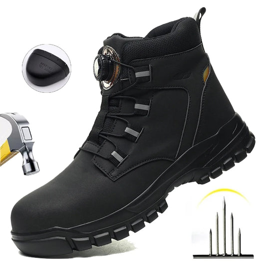 Waterproof Safety Boots Men Indestructible