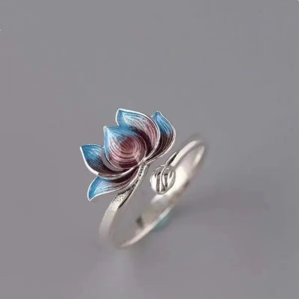 Korean New Exquisite Geometric Round Ring