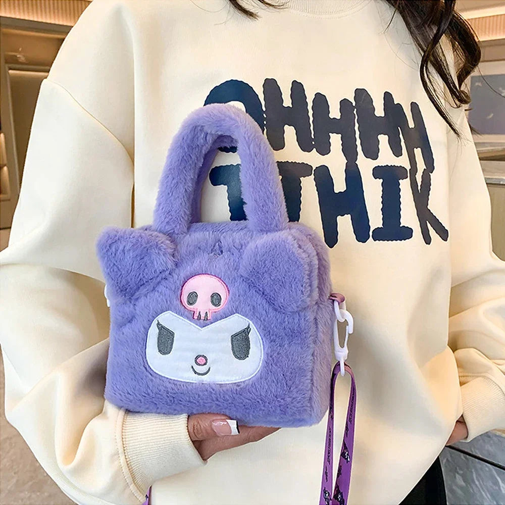 Sanrio Plush Bag Kawaii Kuromi