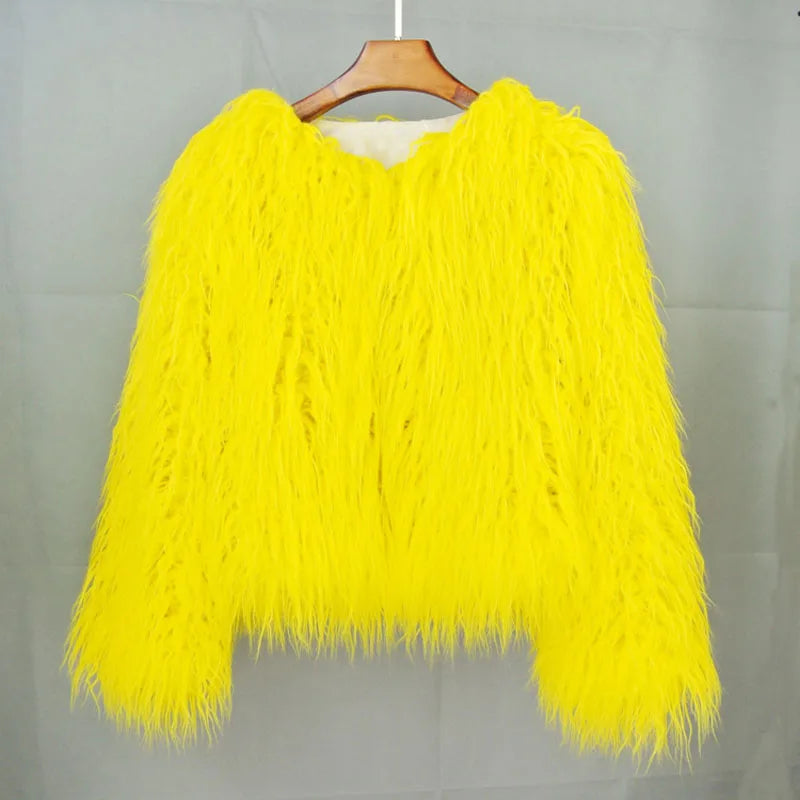 Fur Coats Women Autumn Winter