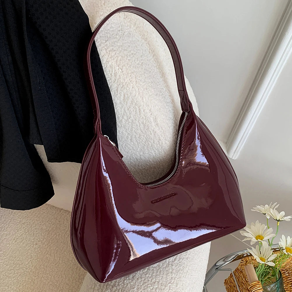 Women's Bag Patent Leather Tote