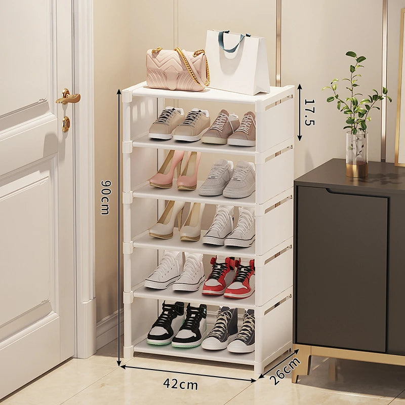 Multiple Layers Shoe Organizer Adjustable