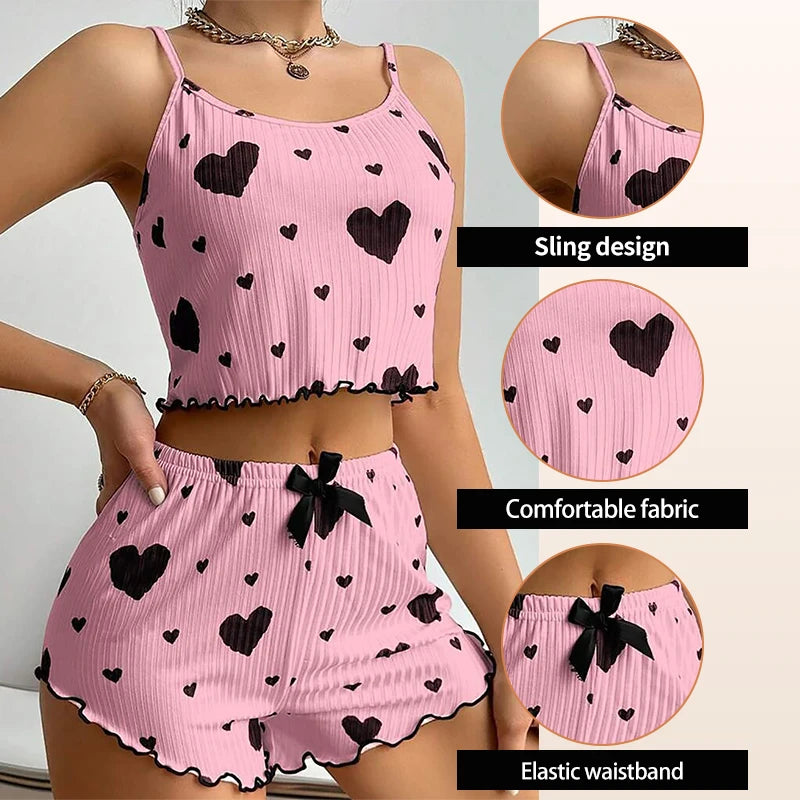 Women's Pajamas Set Sleepwear 2