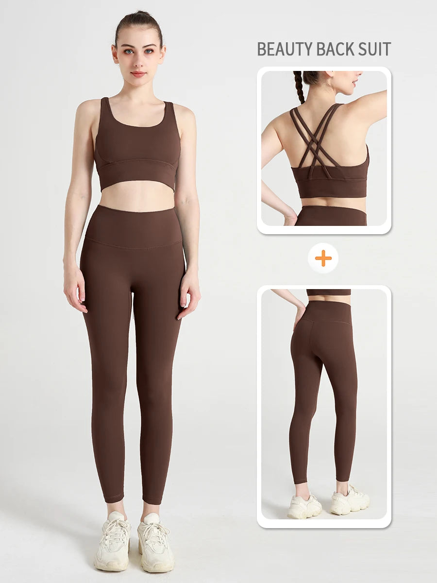 2 Piece Yoga Clothes Women's