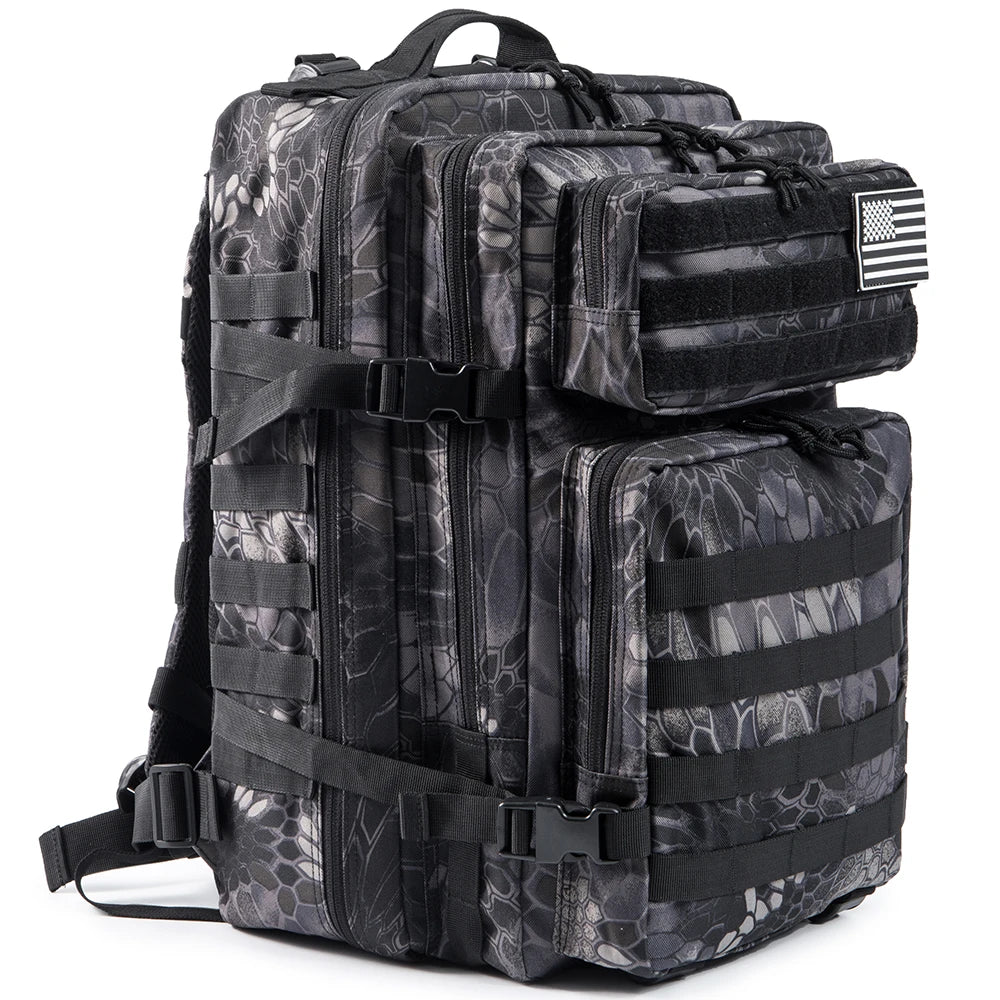 QT&QY 45L Tactical Backpack For