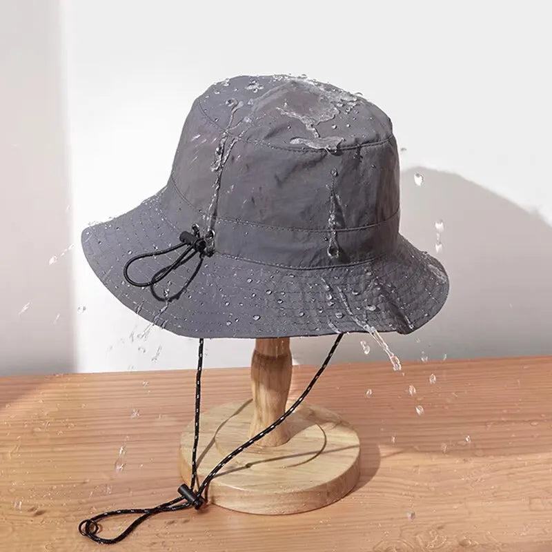 Waterproof Fisherman Hat Women Summer