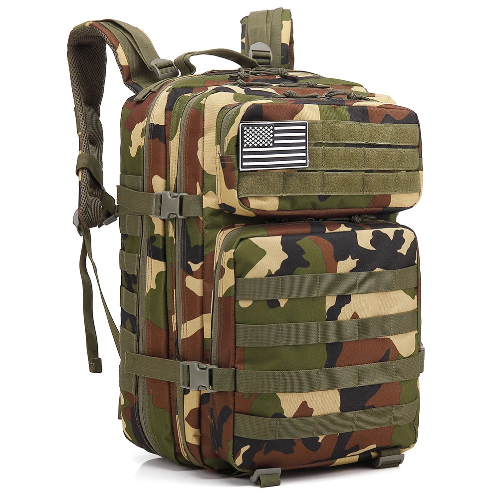 QT&QY 45L Tactical Backpack For