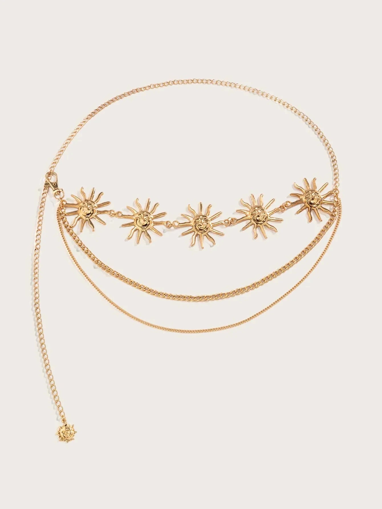 Tassel Waist Gold Chain