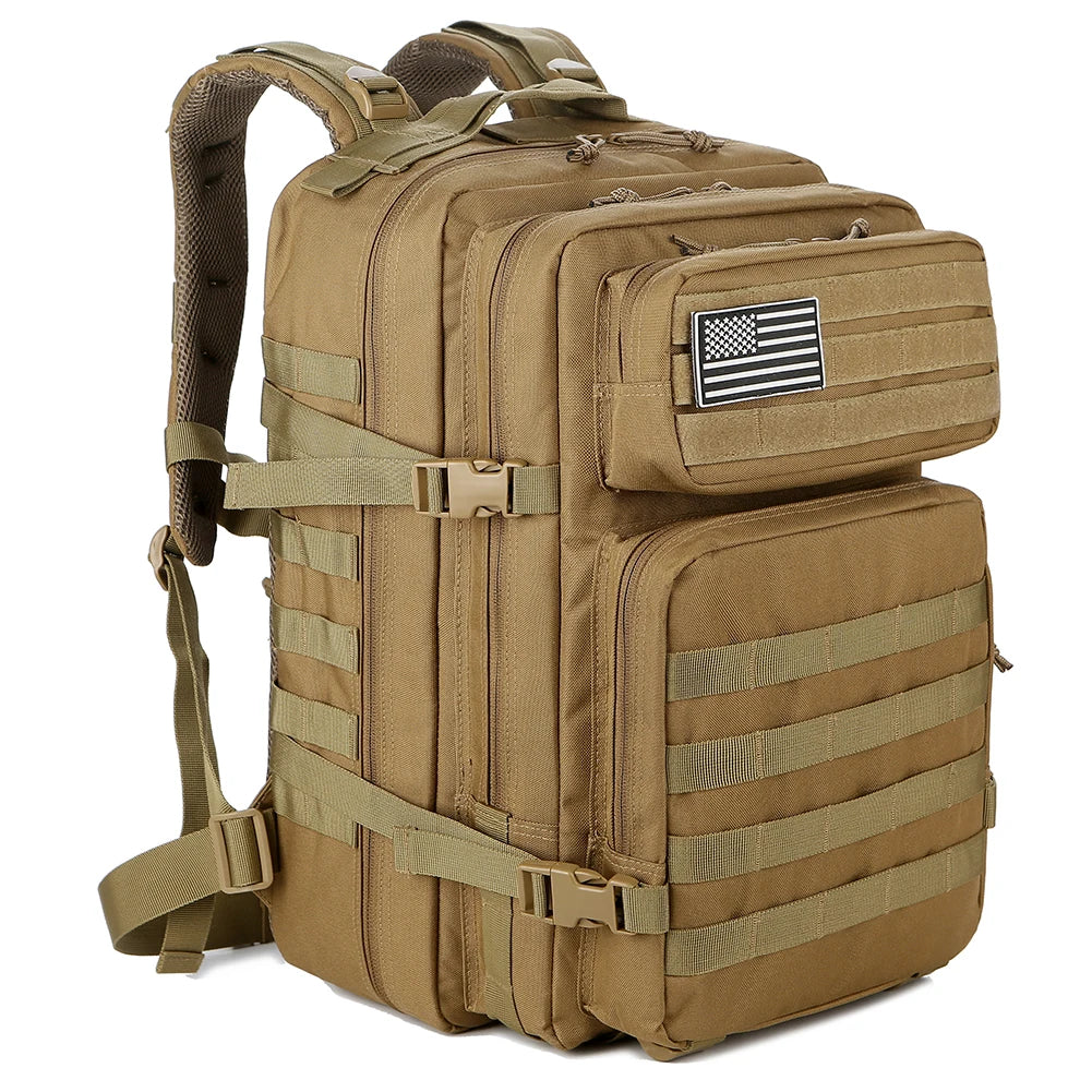 QT&QY 45L Tactical Backpack For