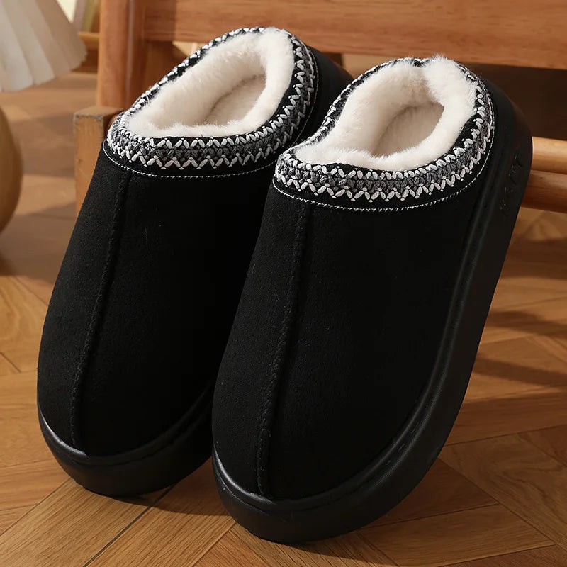 New Fluffy Slippers Women House