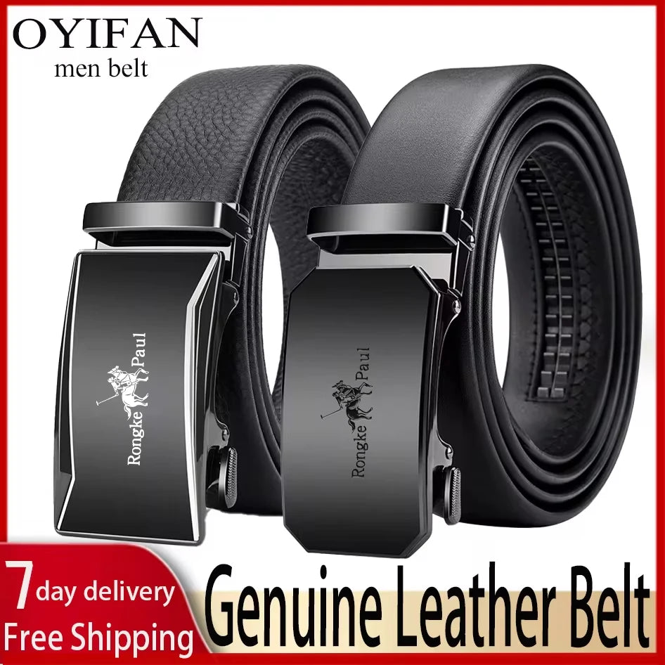 OYIFAN Men Belt Genuine