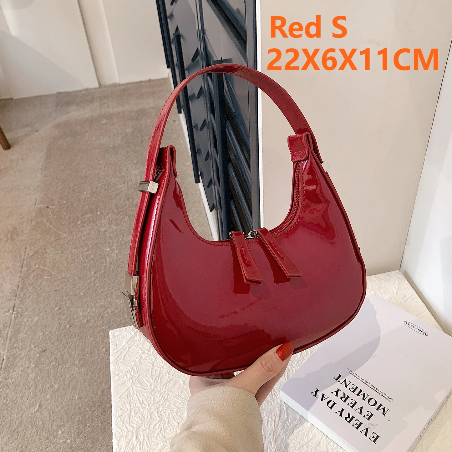 Women's Bag Patent Leather Tote