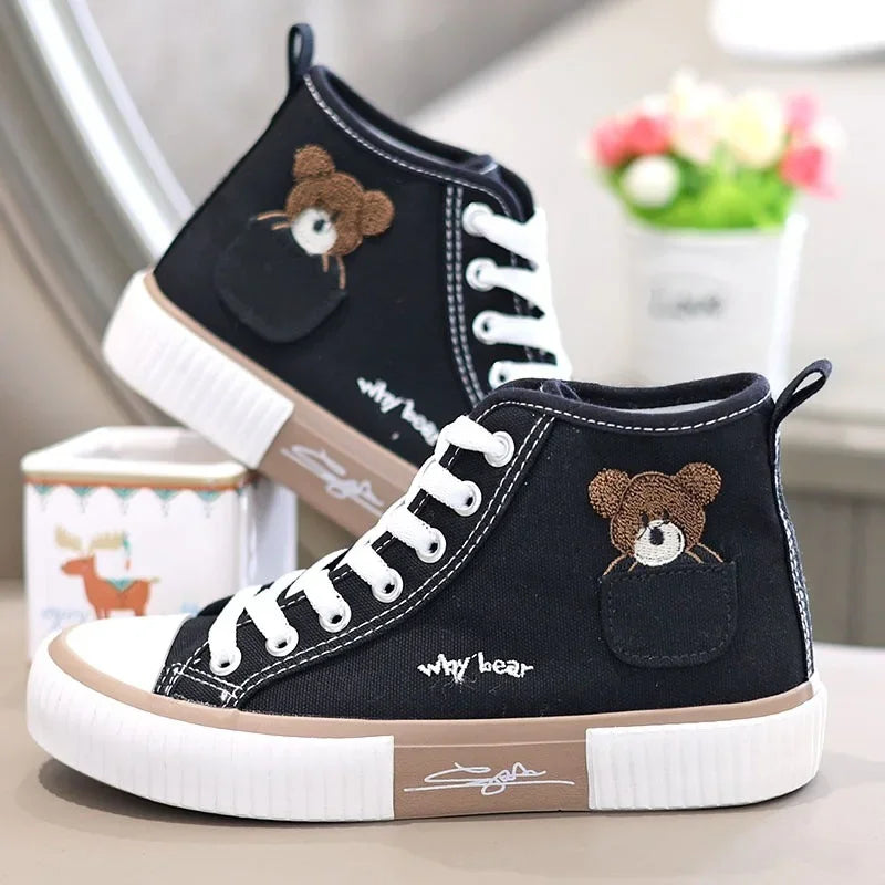 Cute Canvas Shoes Women Breathable