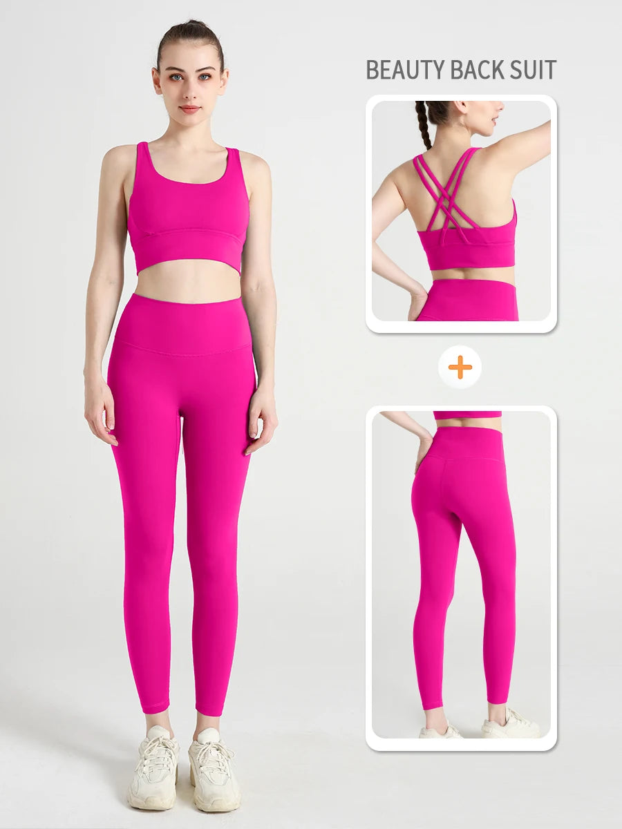 2 Piece Yoga Clothes Women's