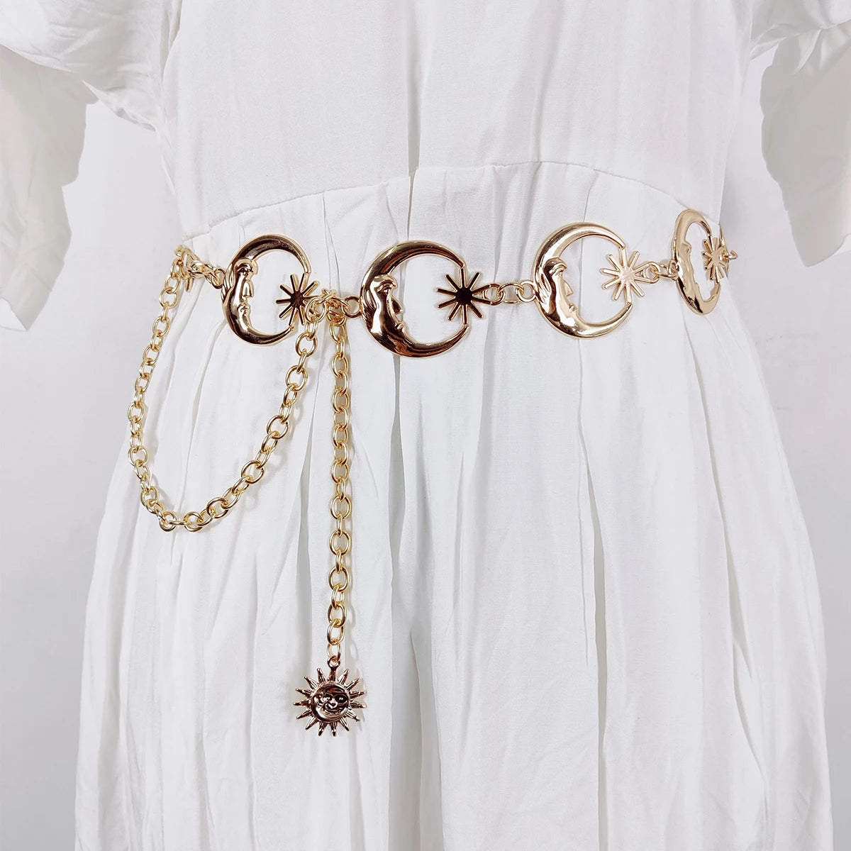 Tassel Waist Gold Chain