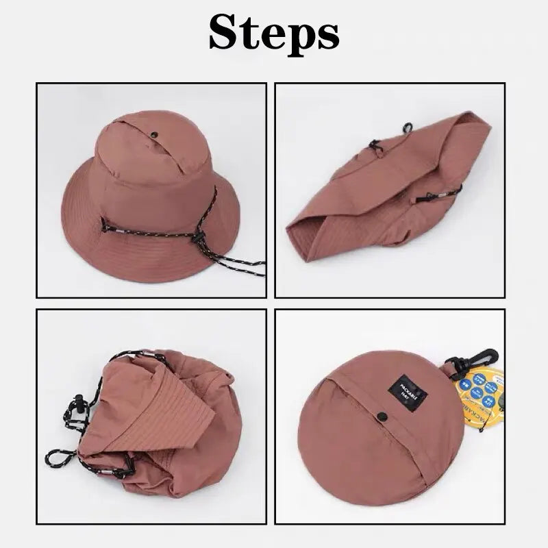 Waterproof Fisherman Hat Women Summer