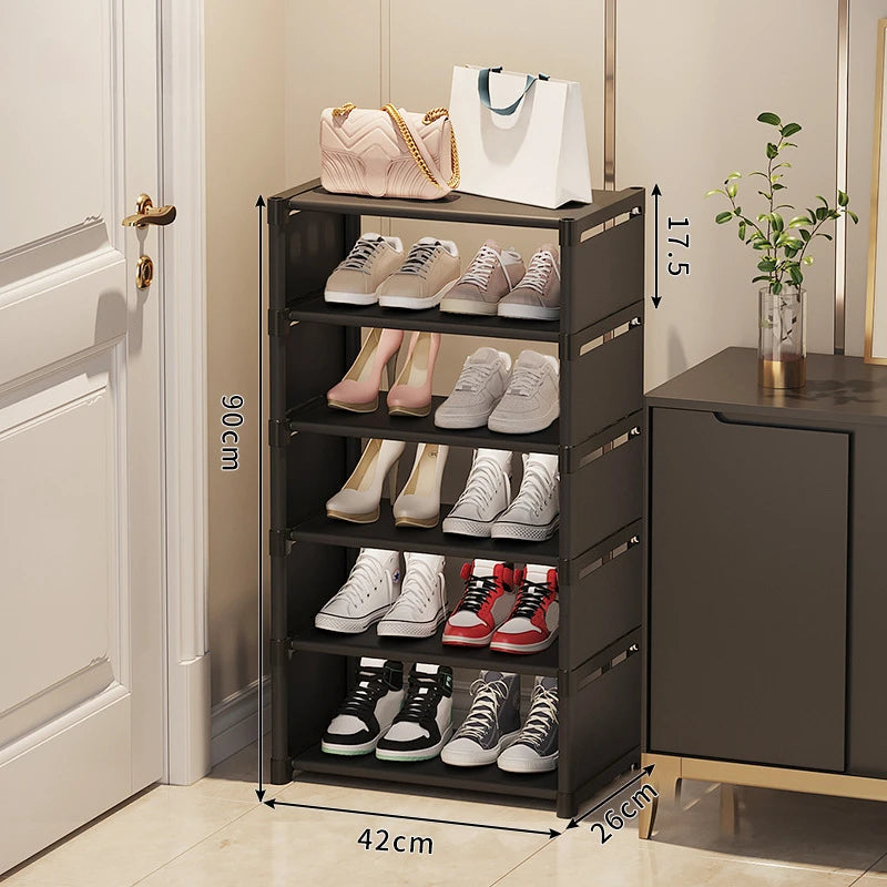 Multiple Layers Shoe Organizer Adjustable