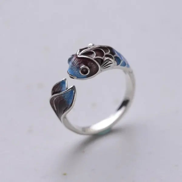 Korean New Exquisite Geometric Round Ring