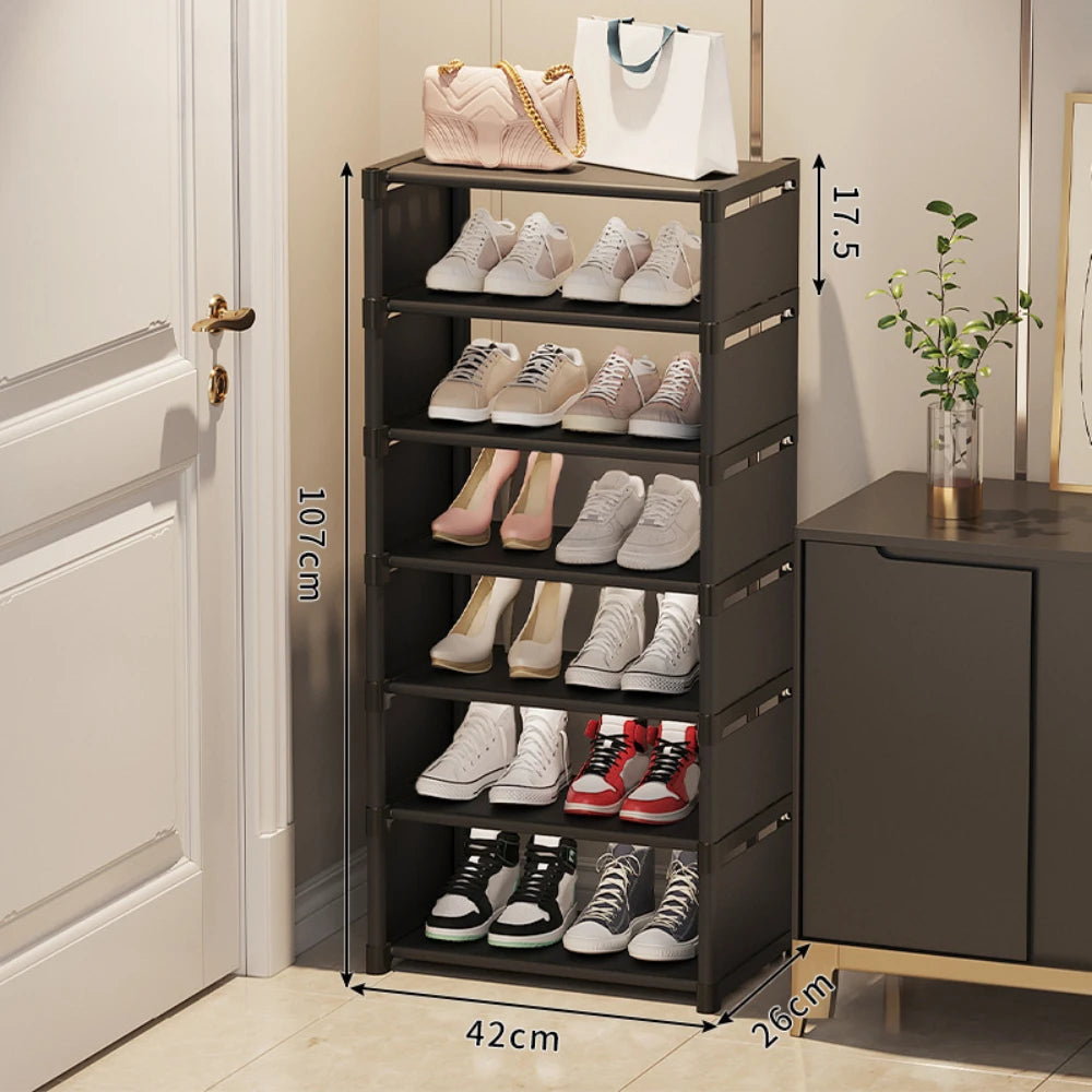 Multiple Layers Shoe Organizer Adjustable