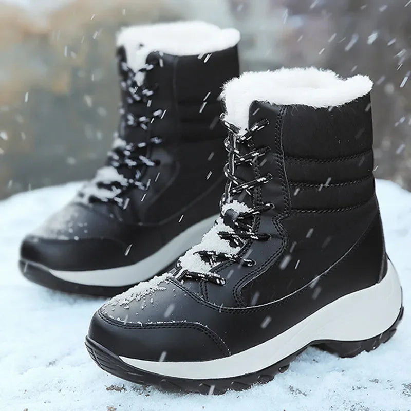 Snow Boots Women Platform Boots