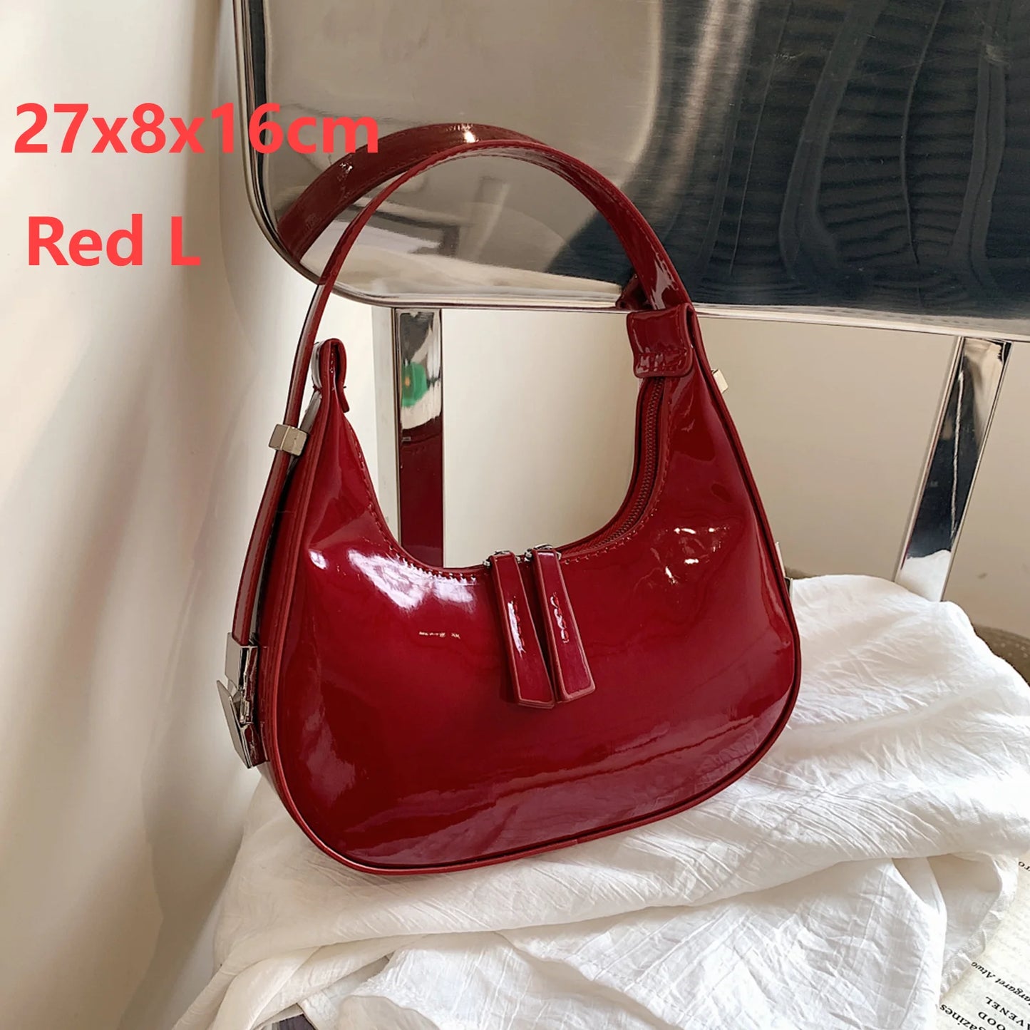 Women's Bag Patent Leather Tote