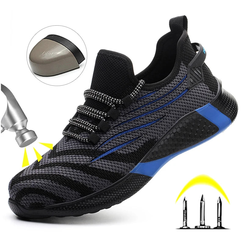 Men Work Safety Shoes Anti-puncture