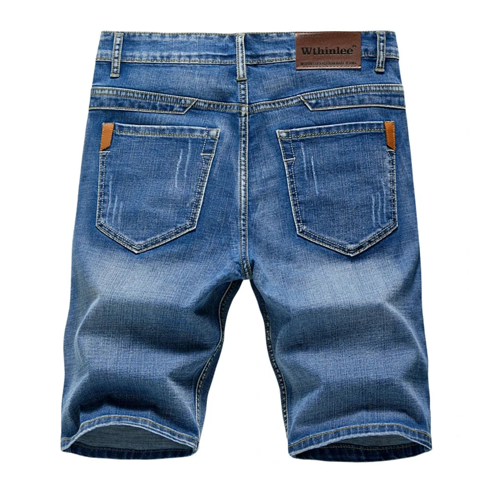 Summer Classic Shorts Jeans Men