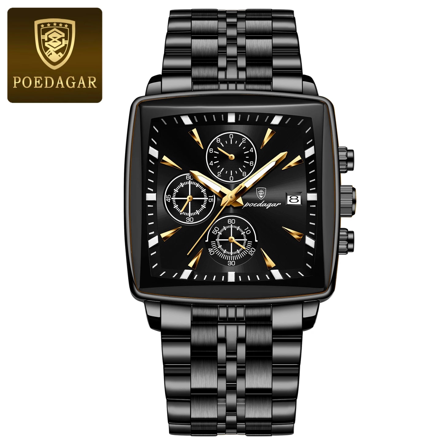 POEDAGAR Luxury Square Sport