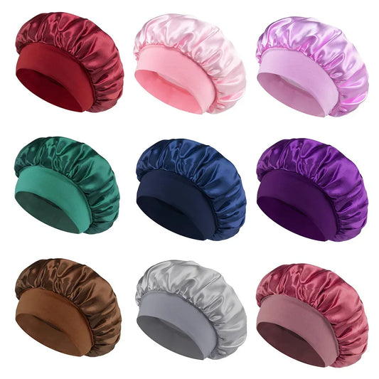 Women Satin Bonnet Hair Bonnet