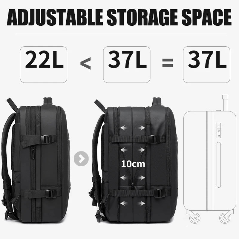 BANGE Travel Backpack Men Business