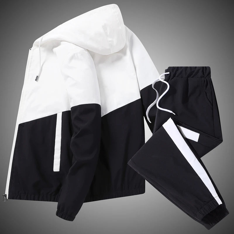 2025 Men Tracksuit Casual Joggers