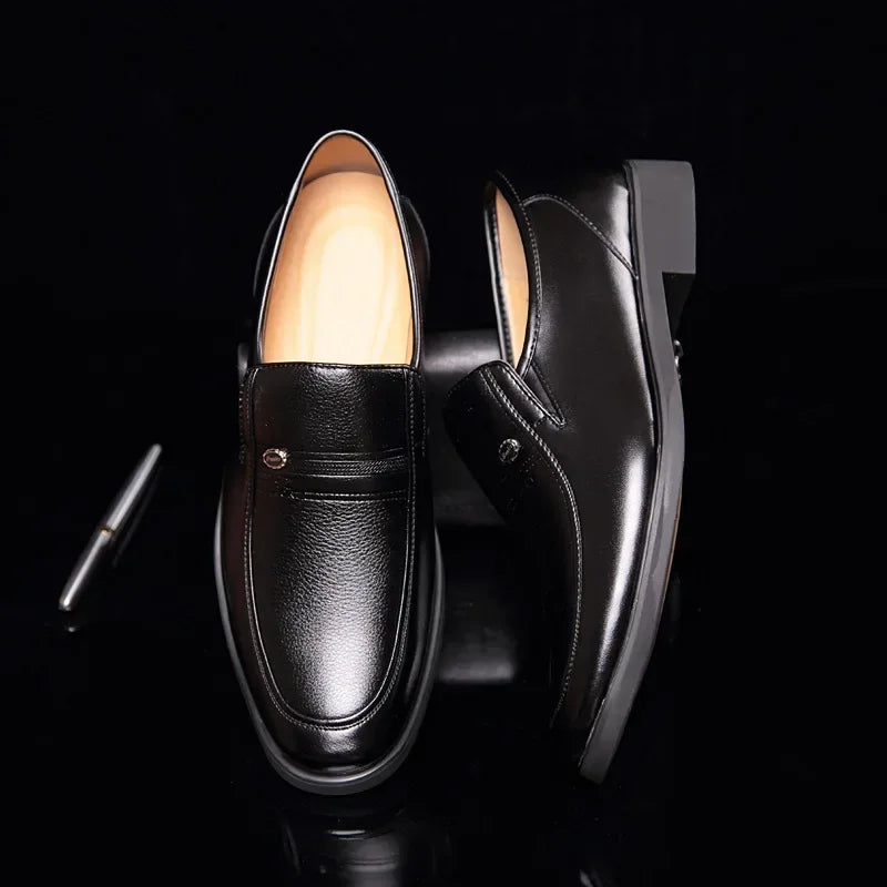 Leather Men Formal Shoes Luxury