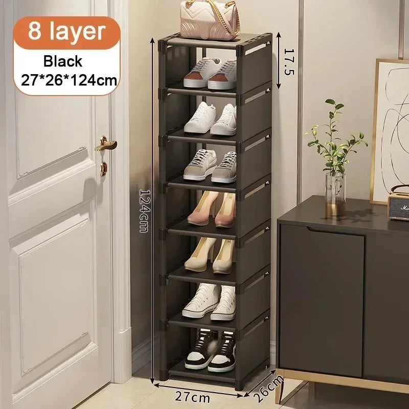 Multiple Layers Shoe Organizer Adjustable