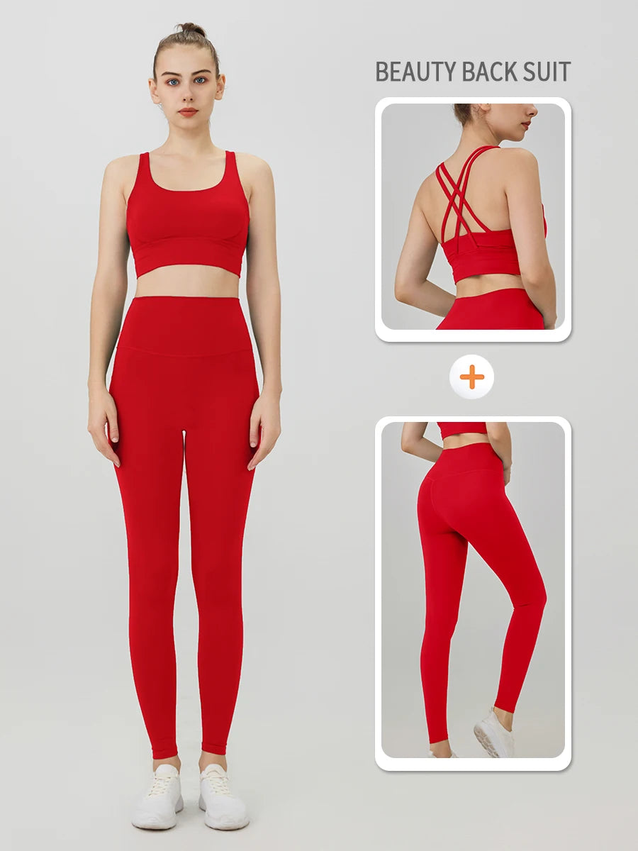 2 Piece Yoga Clothes Women's